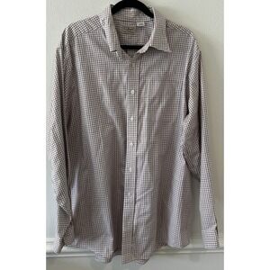 LL Bean Shirt Mens XL Plaid Long Sleeve Button‎ Cotton 0MT78 Outdoor